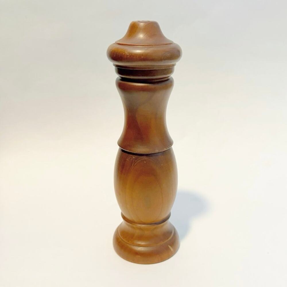 Tre Spade Made in Italy Wood Multi Grinder Salt Pepper Brown